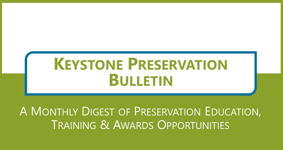 Keystone Preservation Bulletin logo